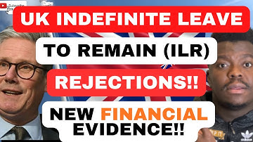 UK INDEFINITE LEAVE TO REMAIN (ILR) REJECTIONS | NEW FINANCIAL EVIDENCE | OUTSTANDING DEBTS!!