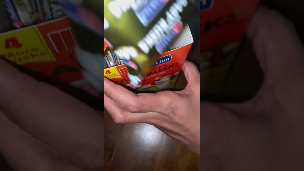 BABY RUSKS From Little Lion | Packet Opening ASMR | Short Video✨