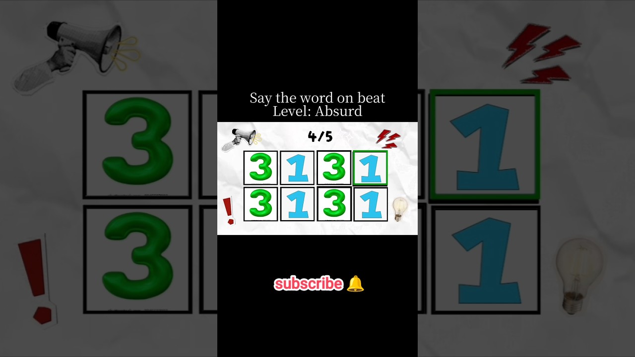 Say The Word On Beat Challenge 🎧 Perfect Timing ⚡ Rhythm Test 2026