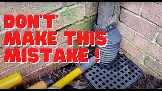 Do NOT Do This with Your Gutter Downspout and Here's Why