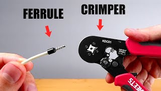 This Wire Ferrule Crimping Tool Kit is The Best Cable Hand Crimper by Kaiweets