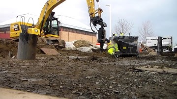STELCOR Drilled-In Displacement Micropile Installation Alexandria, Virginia