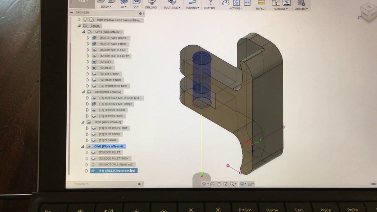 Change Postprocessor in Fusion 360 with Dynapath control based on the ...