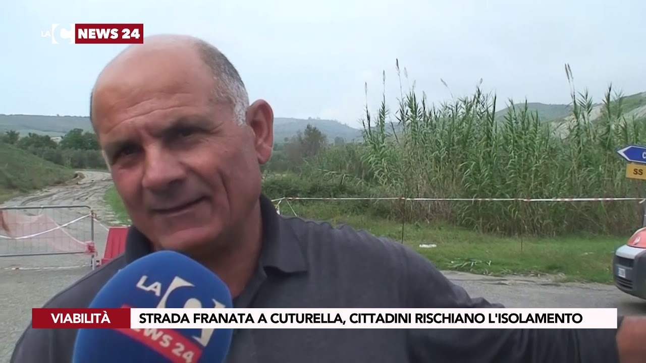 STRADA FRANATA A CUTURELLA DI CROPANI, CITTADINI RISCHIANO L'ISOLAMENTO