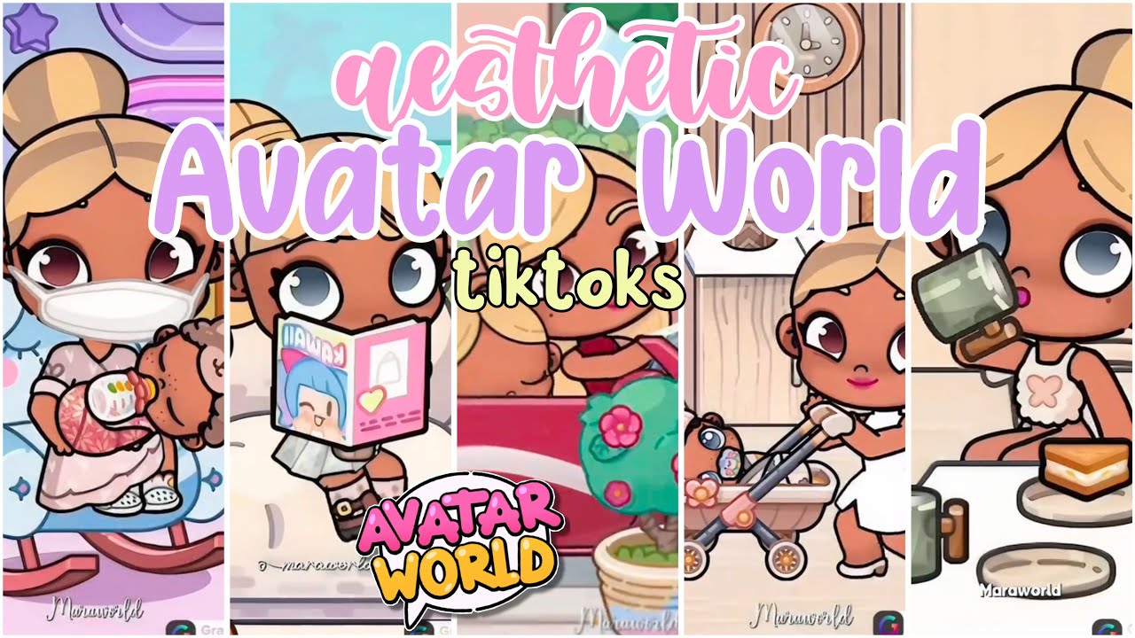 Avatar World Routine π§45 minutes of Aesthetic Avatar World (routines, roleplay, cooking etc ...