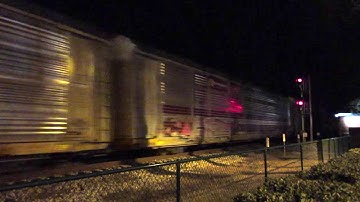 CSX Train Knocks Down Signal