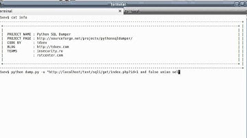 Python SQL Dumper - How to set INBAND SQL injection