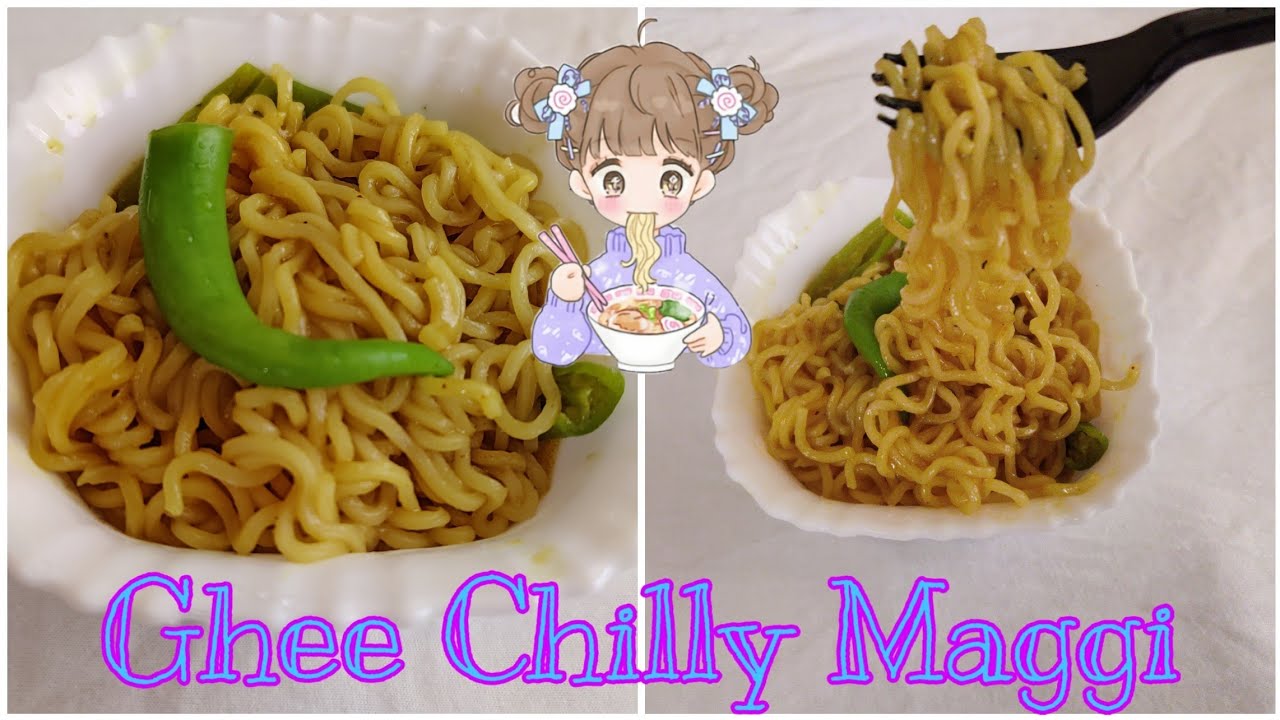 GCM-Ghee Chilly Maggi | Add these 2 ingredients to your Maggi and it