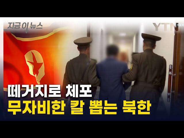 대규모 체포...北, 무자비한 피바람 부나 [지금이뉴스] / YTN class=