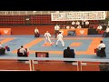 Angelucci Giulia ita vs Alipourkeshka Rozita iri in Female Kumite u61 Kg at Serie A Santiago 2020