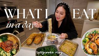 *realistic* what i eat in a day (easy comfort recipes) by TIFFYCOOKS 220,556 views 4 months ago 7 minutes, 6 seconds