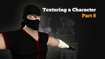 Texturing a Character in Maya - Part 8
