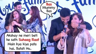 Dimpal Kapadia Makes FUN of Akshay Kumar & His Wife Twinkle Khanna In Front Of Media