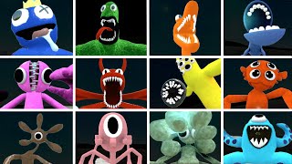 ALL NEW Garrys Concepts JUMPSCARES in Rainbow Friends [ROBLOX]