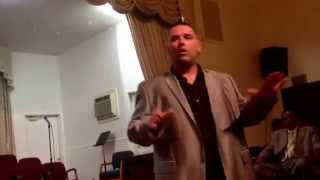 Rodney Allen Rippy delivers the Opening Statement with fellow actor Paul Tully. The Verdict