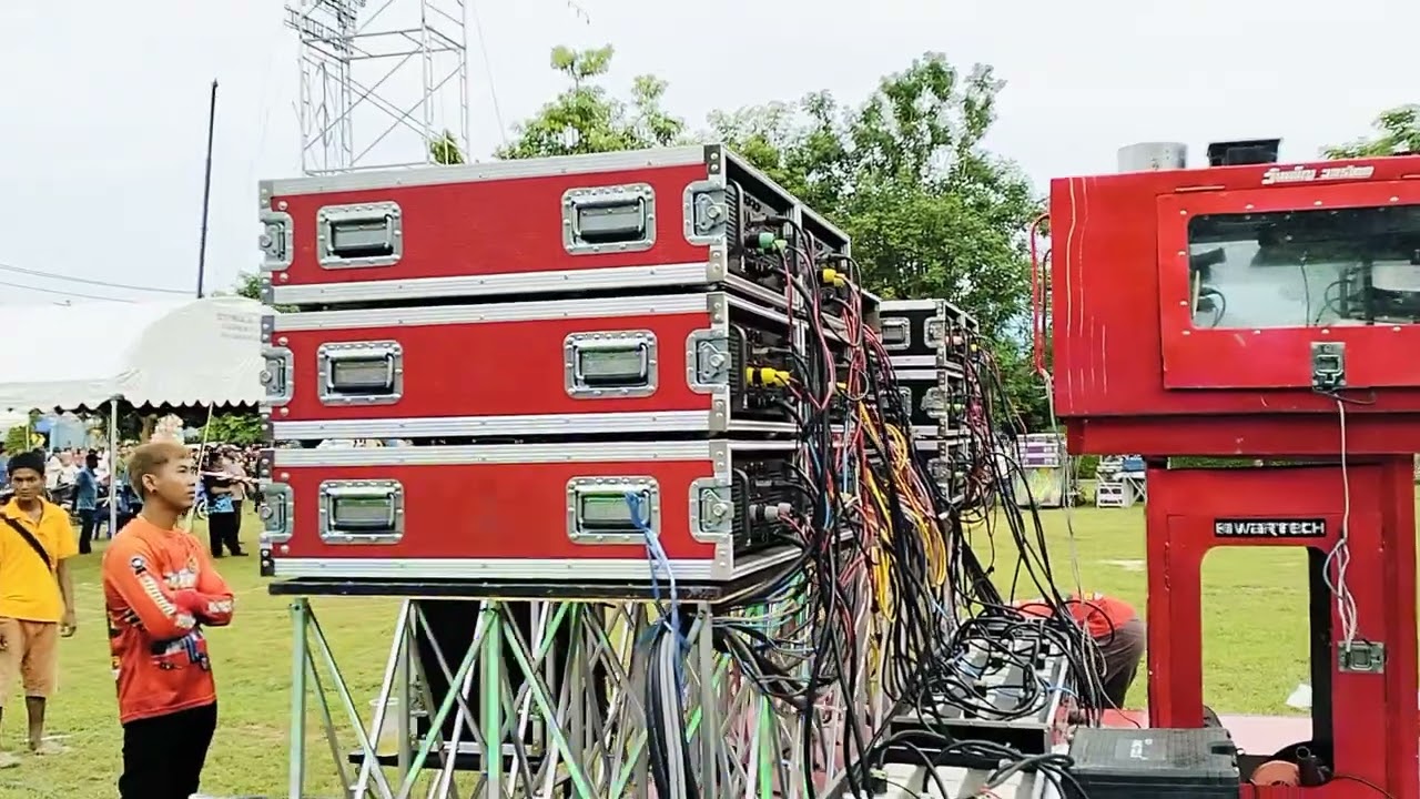 วันเพ็ญ วอร์เทค ชุดเบส 48/18/8 ระเสียงใหม่ 8000w