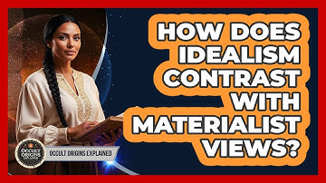 How Does Idealism Contrast With Materialist Views?
