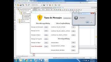20. Uso de Mensajes Emergentes JOptionPane de Java en NetBeans (Parte 1 de 2)