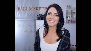 FALL Pumpkin Patch Makeup for PHOTOS