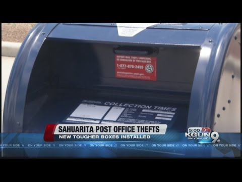Mail thieves hit Sahuarita Post Office