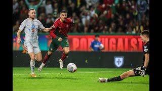 Cristiano Ronaldo Vs Iceland (Home) - (Euro Qualifiers) - English Commentary - 20/11/23