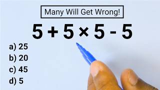90 Of People Get This Simple Math Problem Wrong   Can You Solve It