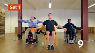 10 minutes wheelchair arm workout | Move with MS screenshot 2