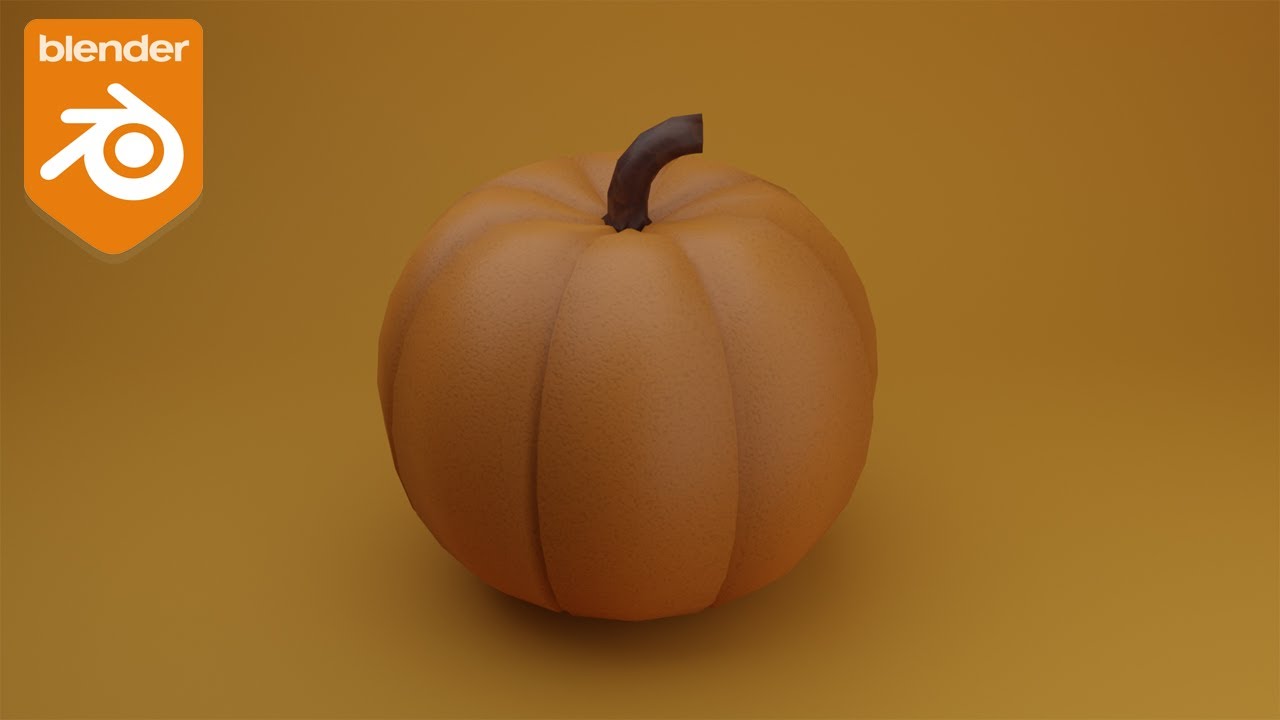[TUTO] Comment faire dans blender - une citrouille