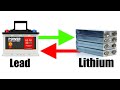 Replace Lead Acid with Lithium Ion Battery - Charger & System requirements [FLA - LiFePO4]