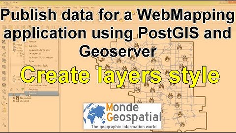 WebMapping application using PostGIS, Geoserver and GeoExt - Part 2