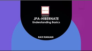 JPA and Hibernate  Understanding Basics