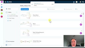 Creating Mindmaps from Audio Files in AYOA