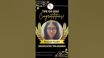 TIFR GS 2025 Result|Congratulations|@physicsgalaxy1537  #tifr #tifrphysics #physics #result #iit