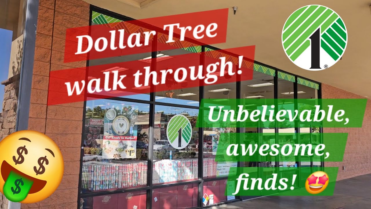 Fantastic new Dollar Tree walk through! Come see all the new things I