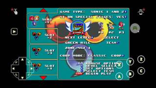 ClassicBoy (Emulator) Test- Sonic Classic Heroes screenshot 5