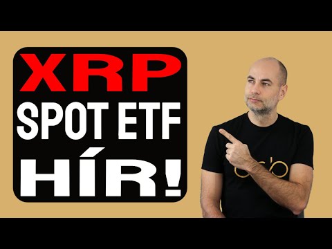 XRP SPOT ETF HÍR! [Részletek]