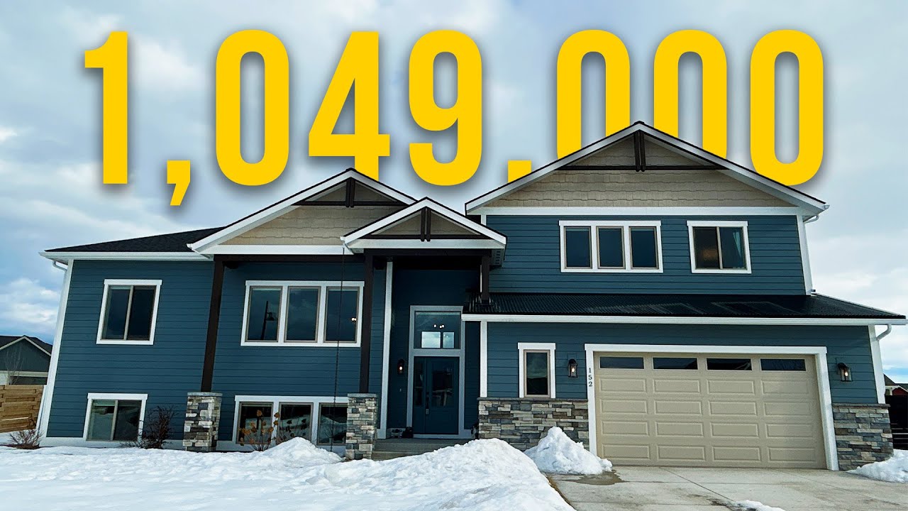 INSIDE a 1,049,000 Luxury Home in SilverBrook Estates Kalispell, Montana! YouTube