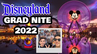 24 HOURS AT DISNEYLAND // 2022 GRAD NIGHT VLOG