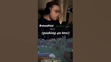 #ohnepixel almost got a heart attack playing #minecraft  💔😱 #shorts #cs2