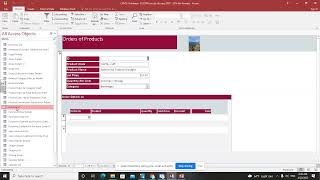 3.4 Access 2016 - count and average functions in Forms | بالعربي |  العدد و المتوسط#mca #msaccess