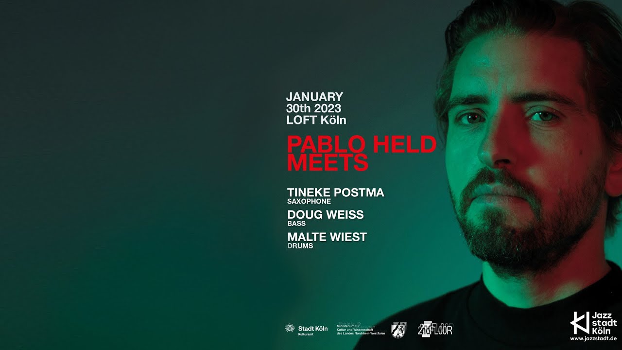 Mira Tineke Postma | Doug Weiss | Malte Wiest & Pablo Held (live at LOFT Köln) en YouTube Mira Tineke Postma | Doug Weiss | Malte Wiest & Pablo Held (live at LOFT Köln) en YouTube