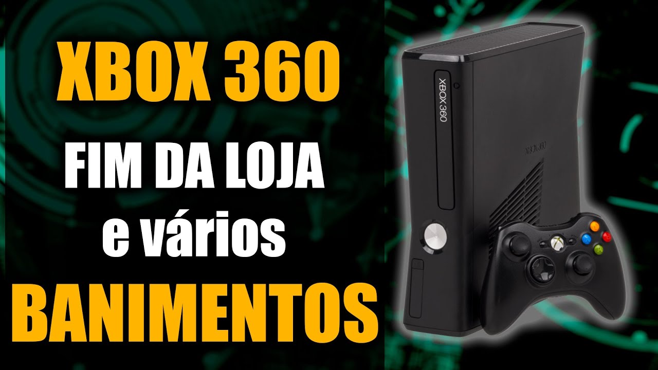 Fim da Loja e Banimentos no Xbox 360 