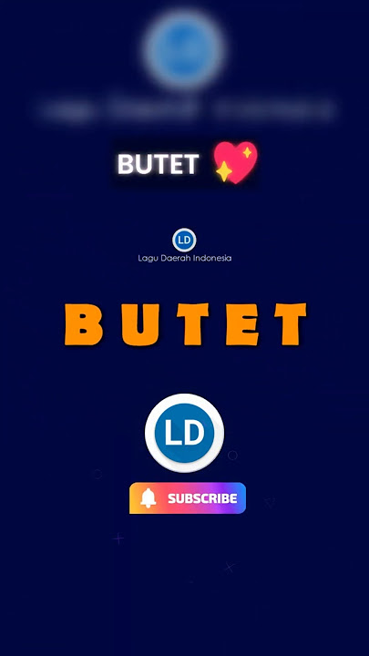 Butet - Lagu Daerah Sumatera Utara #Butet #Sumut #Batak #LaguDaerah #LDI