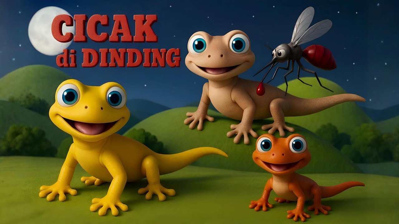 Cicak Cicak di Dinding - Lagu Anak Populer | Lagu Edukasi Anak PAUD TK