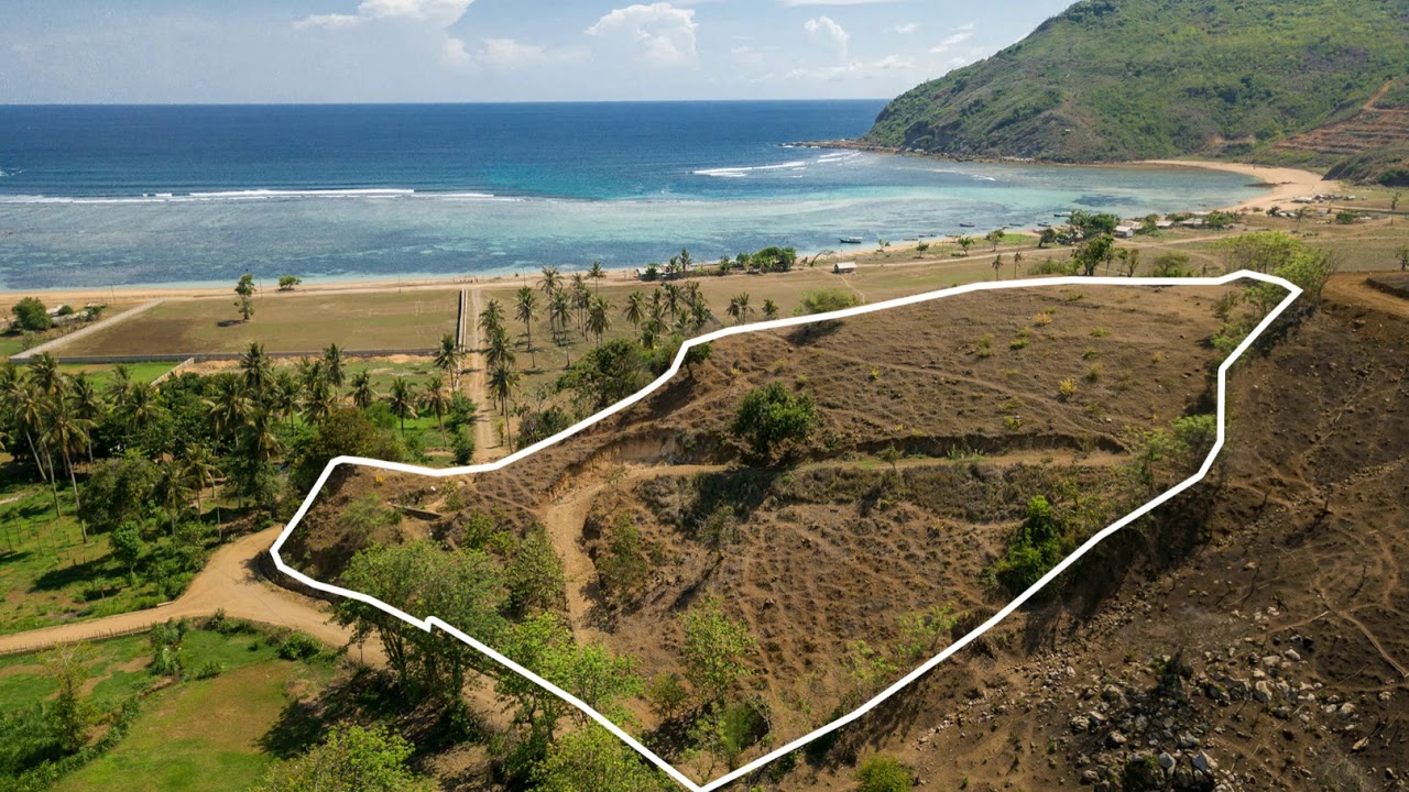 ARE GULING LAND FOR SALE, Surf spot at South Lombok YouTube