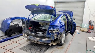 Ford Fusion Hybrid.   Повреждения.