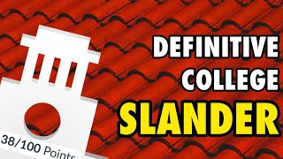 DEFINITIVE COLLEGE SLANDER