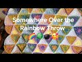 Somewhere Over the Rainbow Throw - A Tutorial You Need to See! #crochet #thecraftycrocheter#tutorial
