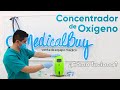 ¿Cómo funciona un concentrador de oxígeno?