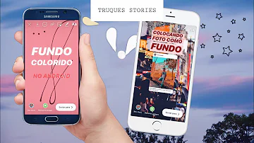 Como colocar Fundo Stories Instagram?
